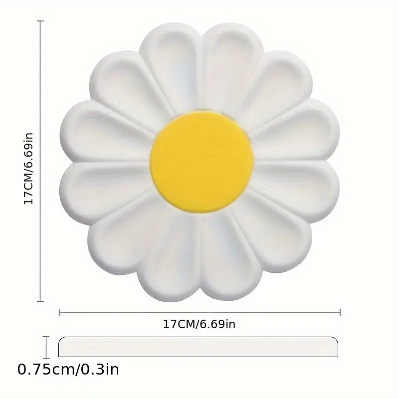 Daisy Silicone Coasters